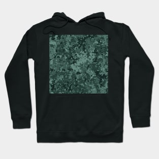 Green Micro Camo (Camouflage) Pattern Hoodie